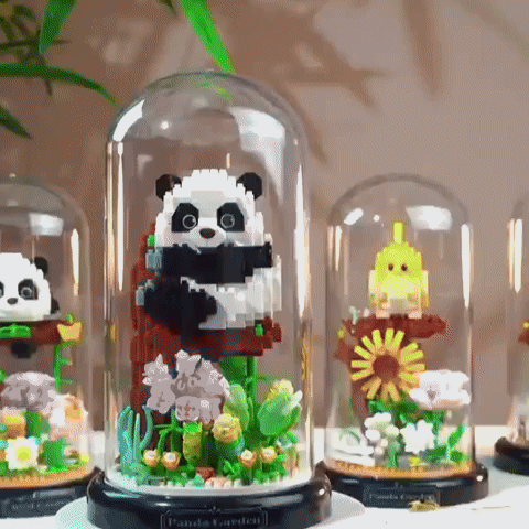 Panda Flower Lego